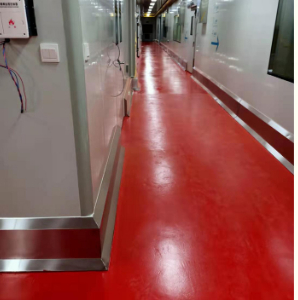 上海百世達產(chǎn)業(yè)園聚氨酯超耐磨地坪施工案例